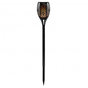 Somogyi LED-es Napelemes kerti fáklya fekete (MX 300)